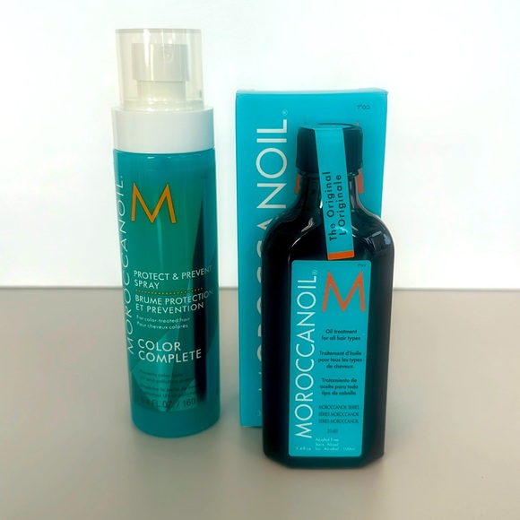NEW Moroccanoil Protect & Prevent Spray 160ml & Oil treatment 100ml - Picture 1 of 7